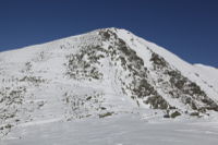 Пик Запсиб, подъем с перевала на вершину где-то 350м, март 2010 (фото KemDeveloper)